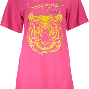 CAVALLI CLASS T-SHIRT SHORT SLEEVES WOMEN PINK