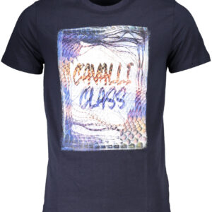 CAVALLI CLASS SHORT SLEEVE T-SHIRT MEN BLUE