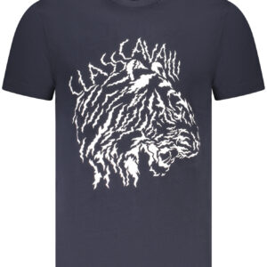CAVALLI CLASS SHORT SLEEVE T-SHIRT MEN BLUE