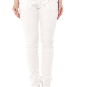 CLINK WHITE WOMAN TROUSERS