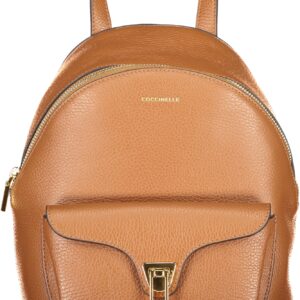 COCCINELLE WOMEN'S BROWN BACKPACK