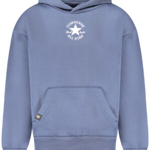 CONVERSE CHILDREN'S BLUE ZIP-UP SWEATSHIRT