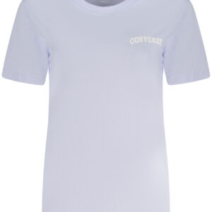CONVERSE WOMEN'S SHORT SLEEVE T-SHIRT PURPLE