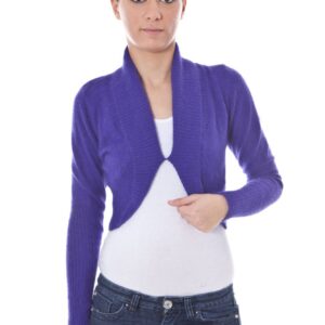 DATCH SHRUG LONG SLEEVES PURPLE WOMAN