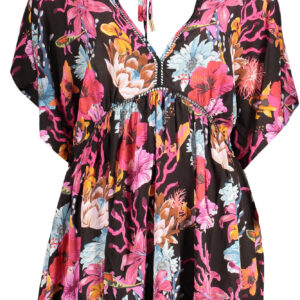 DESIGUAL SHORT DRESS WOMAN BLACK