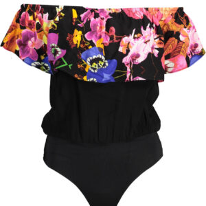 DESIGUAL BODY WITHOUT SLEEVES WOMAN BLACK
