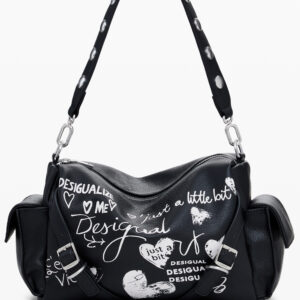 DESIGUAL WOMEN'S BLACK BAG
