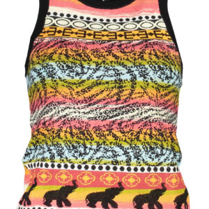 DESIGUAL WOMEN'S BLACK TANK TOP