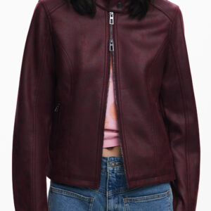 DESIGUAL WOMEN'S RED JACKET