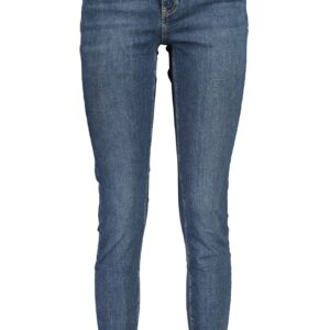 DESIGUAL WOMEN'S DENIM JEANS BLUE