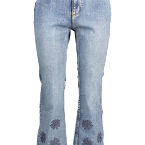 DESIGUAL JEANS DENIM WOMAN BLUE