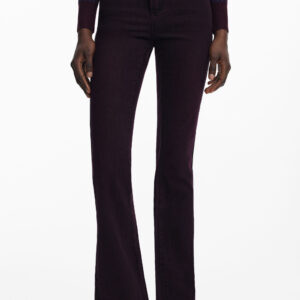 DESIGUAL WOMEN'S DENIM JEANS PURPLE