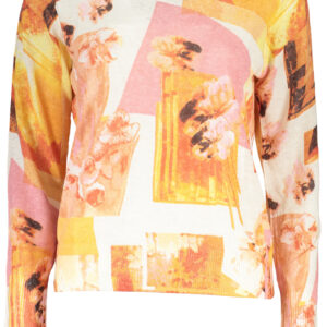 DESIGUAL WHITE WOMEN'S SWEATER