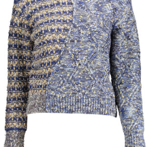 DESIGUAL WOMEN'S BLUE SWEATER