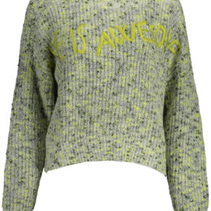 DESIGUAL GREEN WOMAN SWEATER