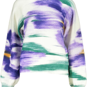 DESIGUAL WHITE WOMEN'S SWEATER