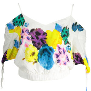 DESIGUAL SHORT SLEEVE T-SHIRT WOMEN WHITE