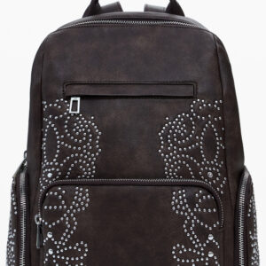DESIGUAL WOMEN'S BROWN BACKPACK