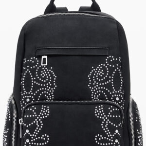 DESIGUAL WOMEN'S BLACK BACKPACK