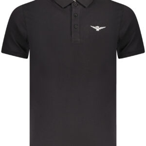 ARMY 1659 BLACK MEN'S SHORT SLEEVE POLO