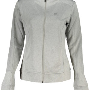FILA WOMEN'S GRAY ZIP SWEATSHIRT
