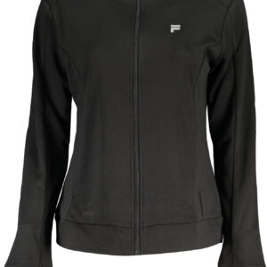 FILA WOMEN'S BLACK ZIP SWEATSHIRT