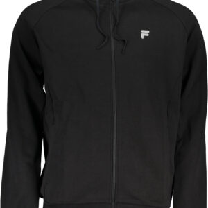 FILA MEN'S BLACK ZIP SWEATSHIRT