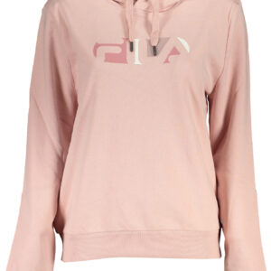 FILA WOMEN'S PINK SWEATSHIRT WITHOUT ZIP