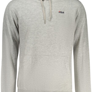 FILA MEN'S GRAY ZIP-UP SWEATSHIRT