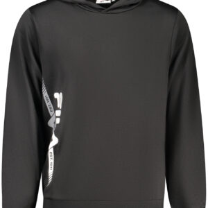 FILA MEN'S BLACK ZIP-UP SWEATSHIRT
