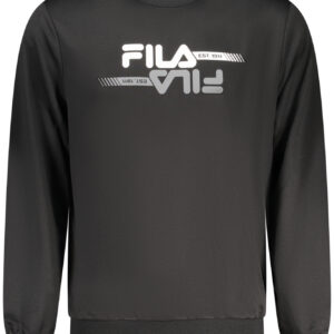 FILA MEN'S BLACK ZIP-UP SWEATSHIRT