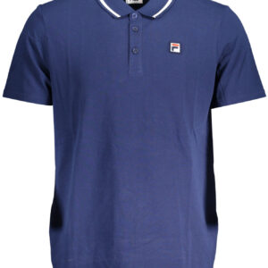 FILA MEN'S SHORT SLEEVED POLO SHIRT BLUE