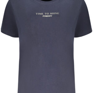 FREDDY WOMEN'S SHORT-SLEEVE T-SHIRT BLUE