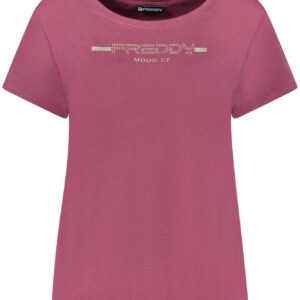 FREDDY WOMEN'S PURPLE SHORT-SLEEVE T-SHIRT