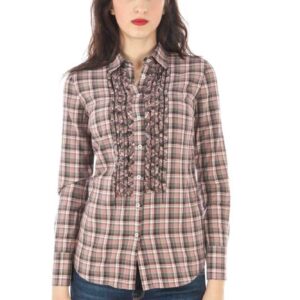 FRED PERRY WOMEN'S LONG SLEEVE SHIRT PINK