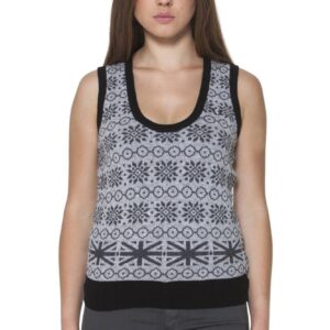 FRED PERRY WOMEN'S GRAY VEST