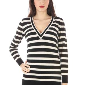 FRED PERRY WOMEN'S BLACK SWEATER