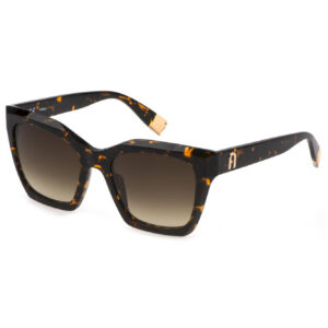 FURLA WOMEN'S BROWN SUNGLASSES