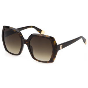 FURLA WOMEN'S BROWN SUNGLASSES