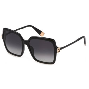 FURLA BLACK WOMEN'S SUNGLASSES