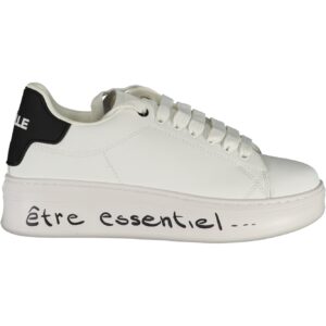 GAELLE PARIS WHITE WOMEN'S SPORTS SHOES