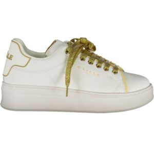 GAELLE PARIS WHITE WOMEN'S SPORTS SHOES