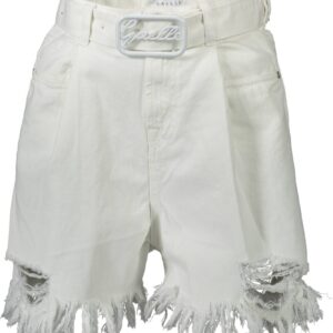 GAELLE PARIS WHITE WOMAN SHORT TROUSERS