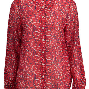 GANT WOMEN'S LONG SLEEVE SHIRT RED