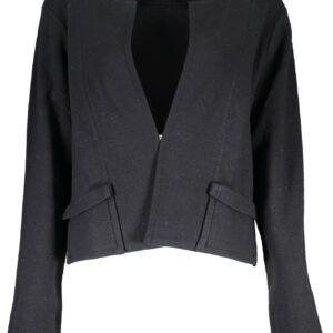GANT WOMEN'S BLACK CARDIGAN