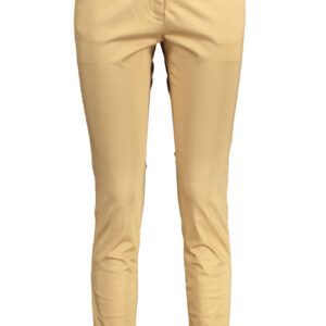GANT WOMEN'S BEIGE TROUSERS