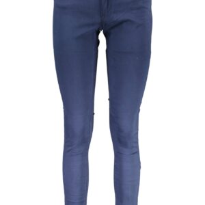 GANT WOMEN'S BLUE TROUSERS