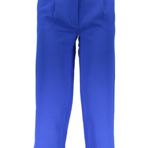 GANT BLUE WOMEN'S TROUSERS