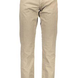 GANT MEN'S BEIGE TROUSERS