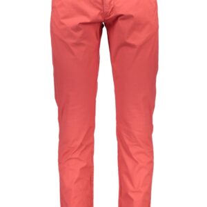 GANT RED MEN'S TROUSERS